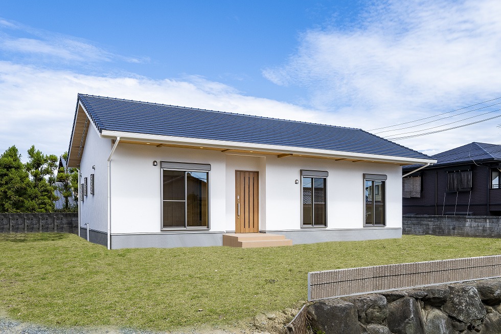 お客様の夢とこだわりがたくさんつまった平屋のコンパクトハウス‼